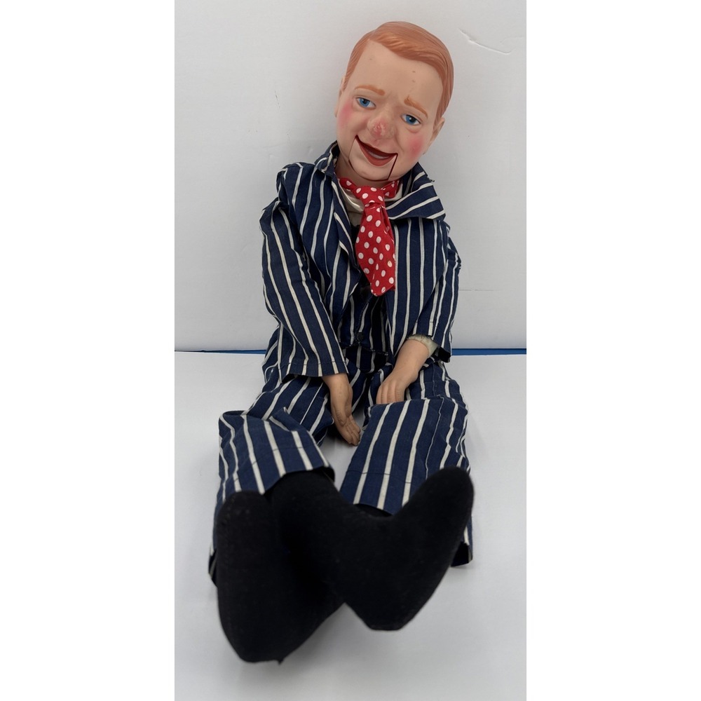 Vintage 1980 licensed  W.C. Fields ventriloquist dummy by Eegee Co. Creepy Doll